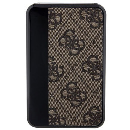 Guess 4G odinis metalinis logotipas Powerbank 18W 10000mAh - ruda
