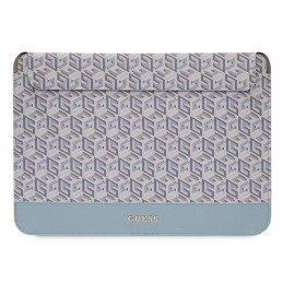 Guess GCube Stripes dėklas 16" nešiojamam kompiuteriui - mėlynas