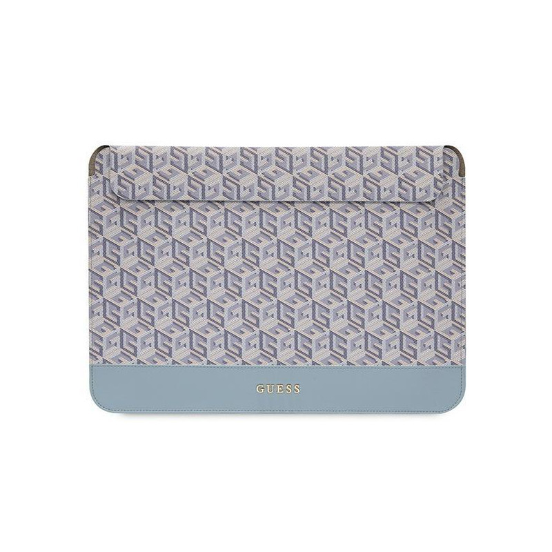 Guess GCube Stripes dėklas 16" nešiojamam kompiuteriui - mėlynas