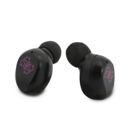 Guess TWS Bluetooth ausinės + prijungimo stotelė - rožinė
