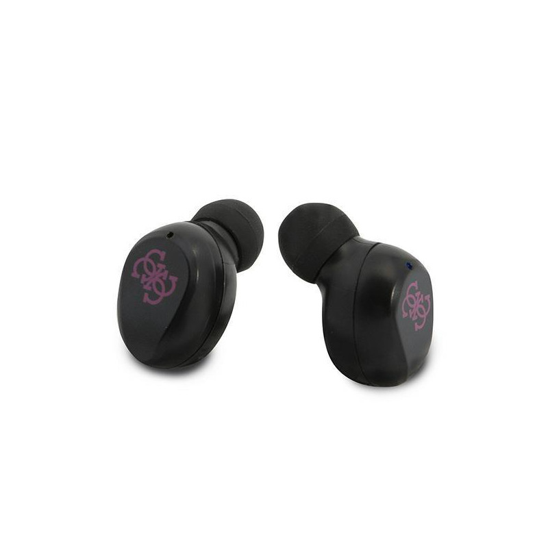 Guess TWS Bluetooth ausinės + prijungimo stotelė - rožinė
