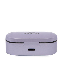 Guess TWS Bluetooth ausinės + prijungimo stotelė - violetinė