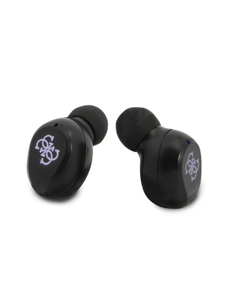 Guess TWS Bluetooth ausinės + prijungimo stotelė - violetinė Guess TWS Bluetooth ausinės + prijungimo stotelė - violetinė