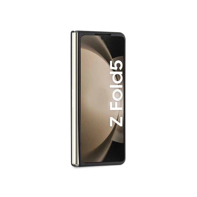 Karl Lagerfeld Silicone Ikonik dėklas, skirtas Samsung Galaxy Z Fold 5 - juodas
