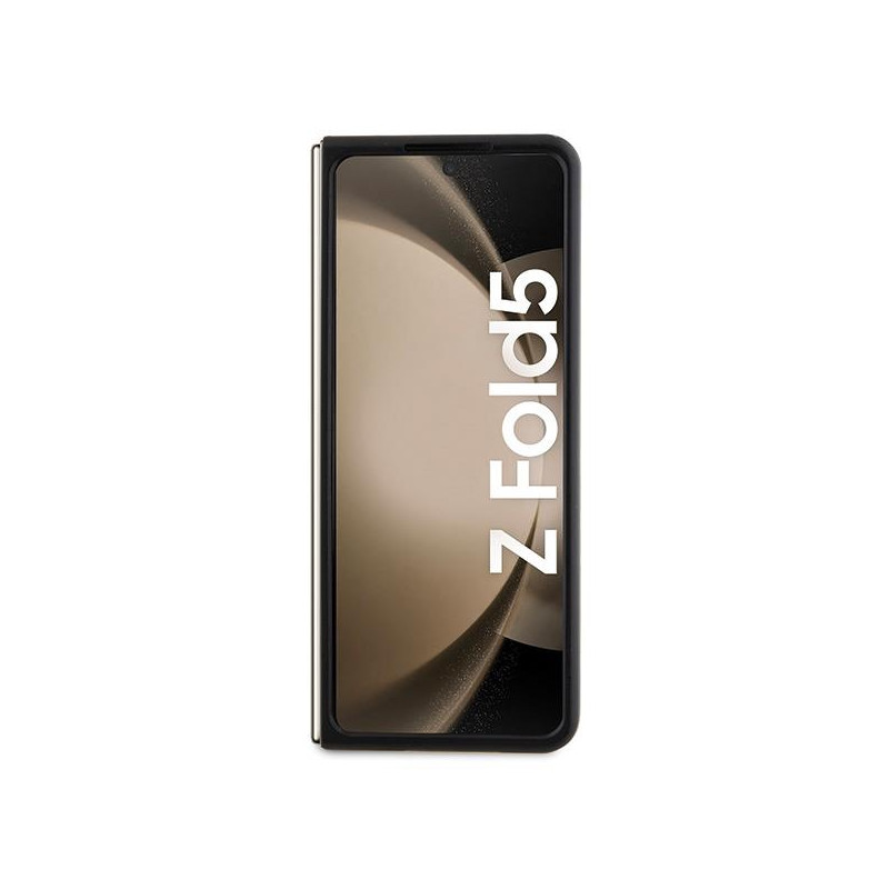 Karl Lagerfeld Silicone Ikonik dėklas, skirtas Samsung Galaxy Z Fold 5 - juodas