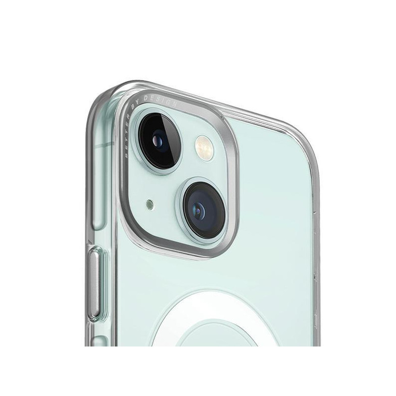 UNIQ Calio Magclick įkrovimo dėklas iPhone 15 - skaidrus