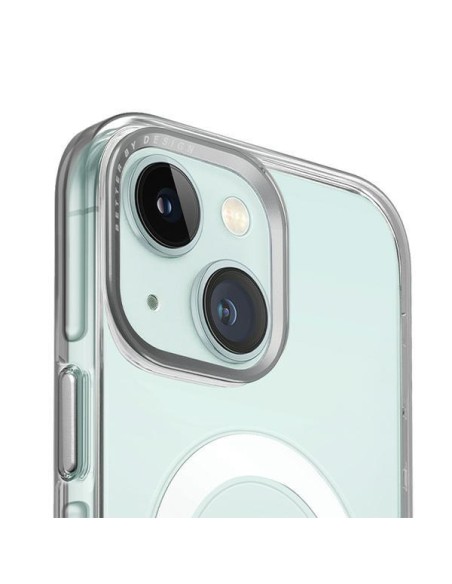 UNIQ Calio Magclick įkrovimo dėklas iPhone 15 - skaidrus