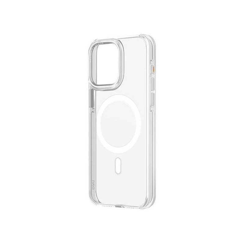 UNIQ Calio Magclick įkrovimo dėklas, skirtas iPhone 15 Pro - skaidrus