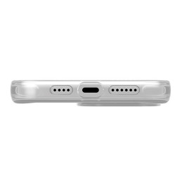 UNIQ Calio Magclick įkrovimo dėklas, skirtas iPhone 15 Pro Max - skaidrus