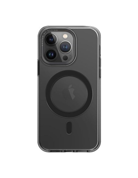 UNIQ Calio Magclick įkrovimo dėklas, skirtas iPhone 15 Pro Max - pilkas UNIQ Calio Magclick įkrovimo dėklas, skirtas iPhone 15 Pro Max - pilkas