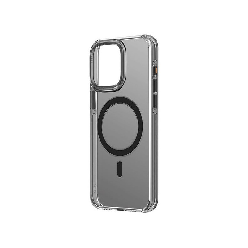 UNIQ Calio Magclick įkrovimo dėklas, skirtas iPhone 15 Pro Max - pilkas