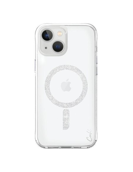 UNIQ Coehl Glace Magnetic Charging dėklas iPhone 15 - sidabrinis UNIQ Coehl Glace Magnetic Charging dėklas iPhone 15 - sidabrinis