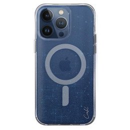 UNIQ Coehl Lumino Magnetic Charging dėklas, skirtas iPhone 15 Pro Magnetic Charging - mėlynas