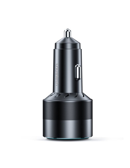 Greitas automobilinis įkroviklis 130W 2xUSB-C + USB-A juodas