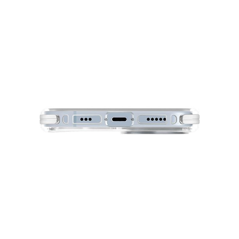 UNIQ Combat Magclick įkrovimo dėklas iPhone 15 Plus - baltas