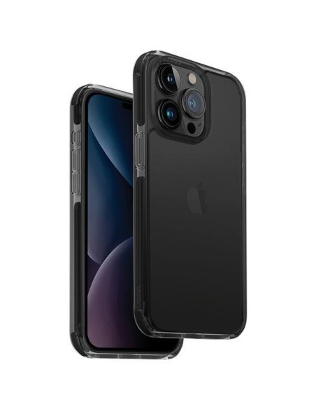 UNIQ Combat dėklas iPhone 15 Pro - juodas