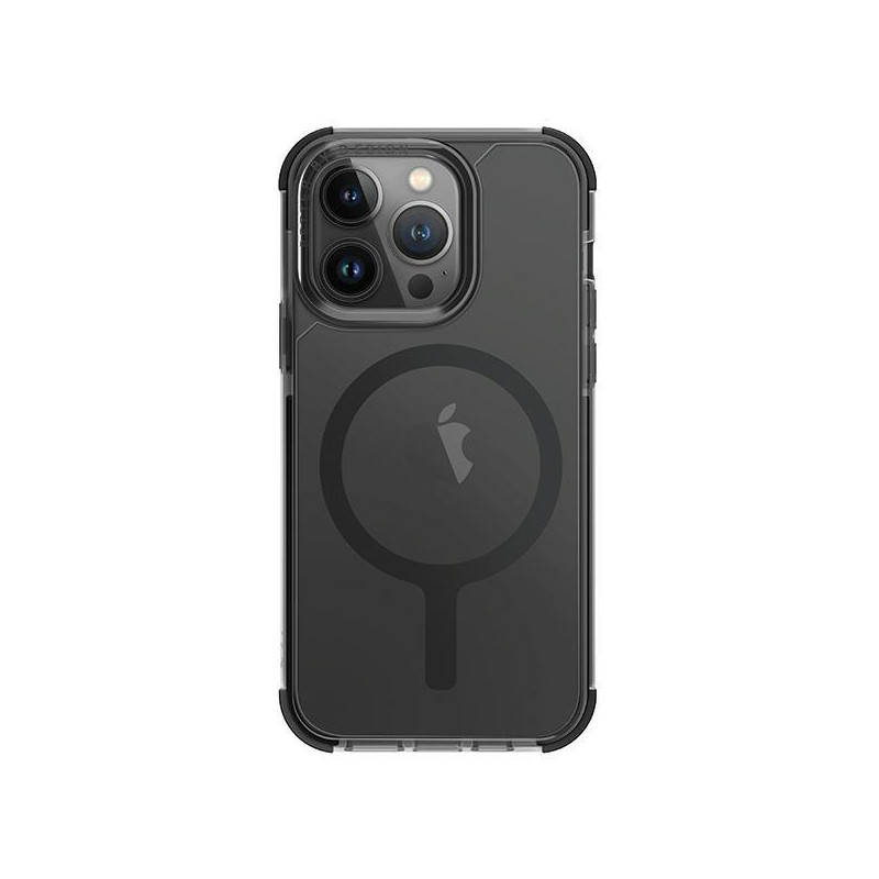 UNIQ Combat Magclick įkrovimo dėklas, skirtas iPhone 15 Pro - juodas UNIQ Combat Magclick įkrovimo dėklas, skirtas iPhone 15 Pro - juodas