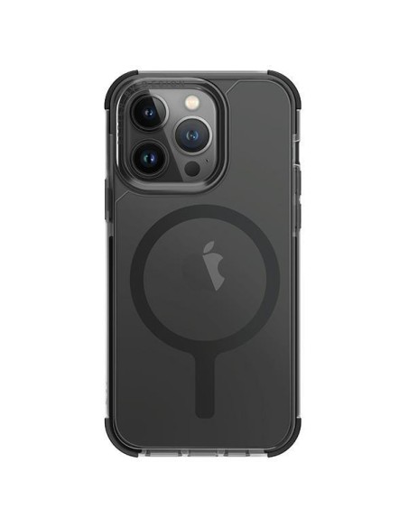 UNIQ Combat Magclick įkrovimo dėklas, skirtas iPhone 15 Pro - juodas