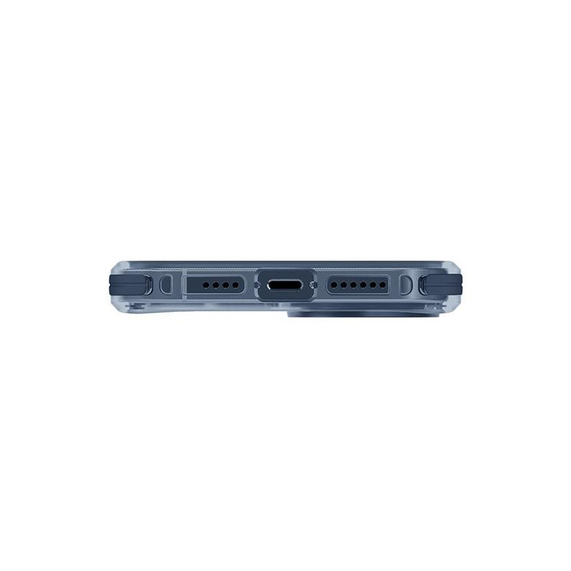 UNIQ Combat Magclick įkrovimo dėklas, skirtas iPhone 15 Pro - mėlynas