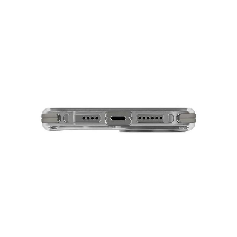UNIQ Combat Magclick įkrovimo dėklas iPhone 15 Pro - pilkas
