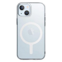 UNIQ LifePro Xtreme Magclick įkrovimo dėklas iPhone 15 - skaidrus