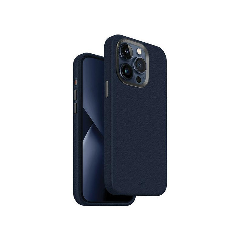 UNIQ Lyden Magclick įkrovimo dėklas, skirtas iPhone 15 Pro Max - tamsiai mėlynas UNIQ Lyden Magclick įkrovimo dėklas, skirtas iPhone 15 Pro Max - tamsiai mėlynas
