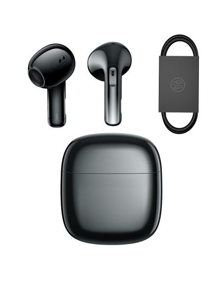 Storm 3 Bluetooth 5.2 TWS belaidės ausinės su ANC juoda spalva Storm 3 Bluetooth 5.2 TWS belaidės ausinės su ANC juoda spalva