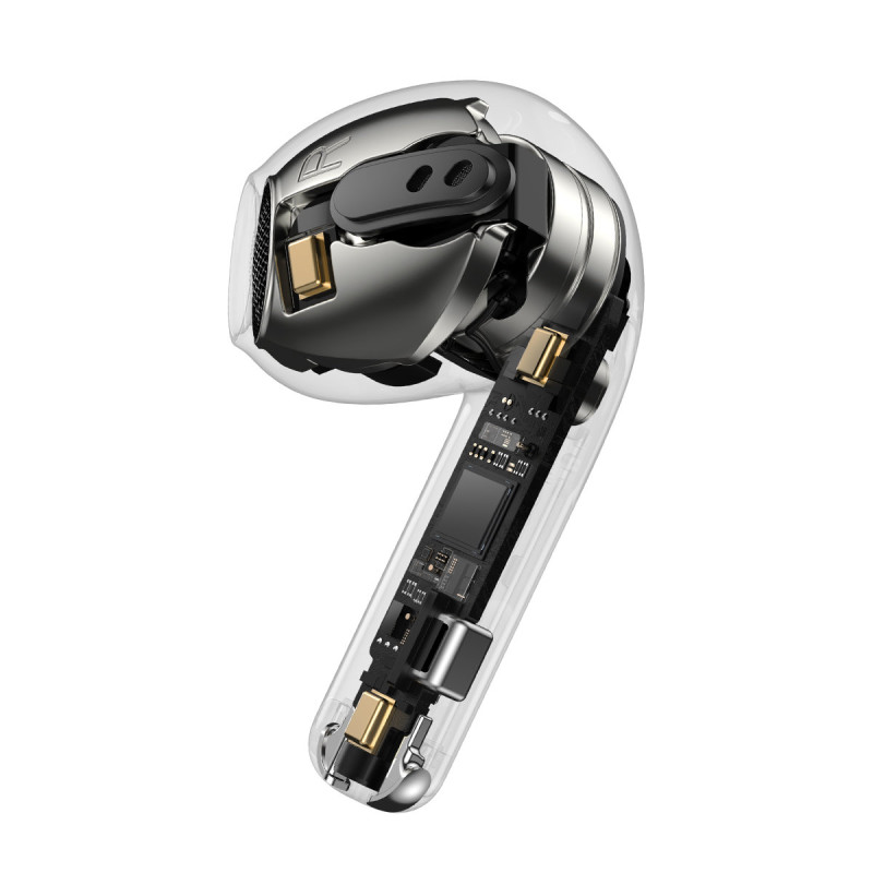 Storm 3 Bluetooth 5.2 TWS belaidės ausinės su ANC juoda spalva