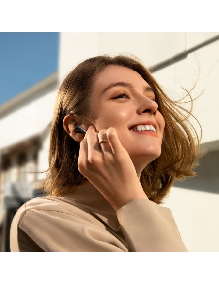 Storm 3 Bluetooth 5.2 TWS belaidės ausinės su ANC juoda spalva Storm 3 Bluetooth 5.2 TWS belaidės ausinės su ANC juoda spalva