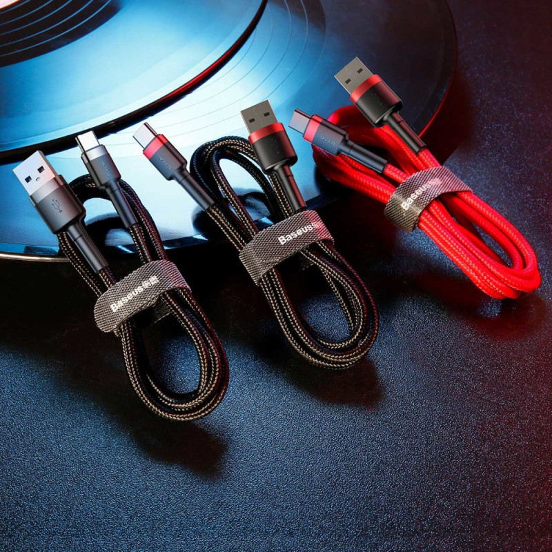 Patvarus lankstus laidas USB laidas USB-C QC3.0...