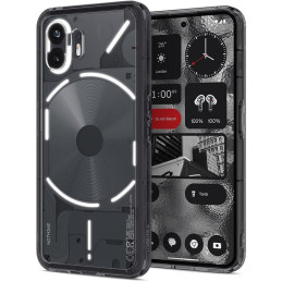 Spigen Ultra Hybrid dėklas for Nothing Phone 2 - permatomas pilkas