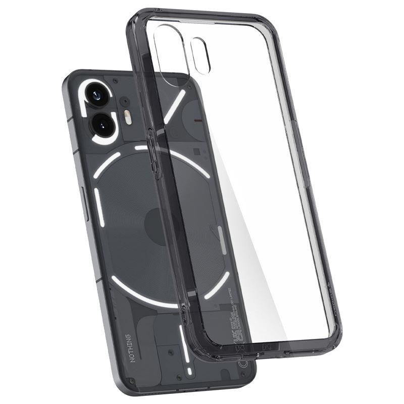 Spigen Ultra Hybrid dėklas for Nothing Phone 2 - permatomas pilkas