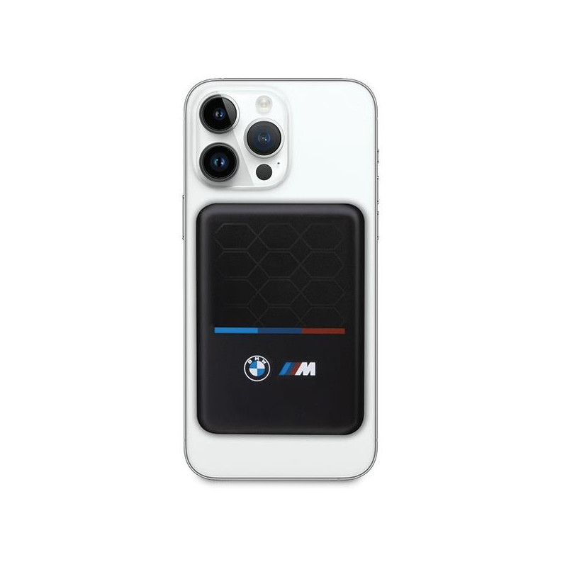BMW M Collection MagSafe 15W 5000mAh indukcinis maitinimo blokas + laidas - juodas