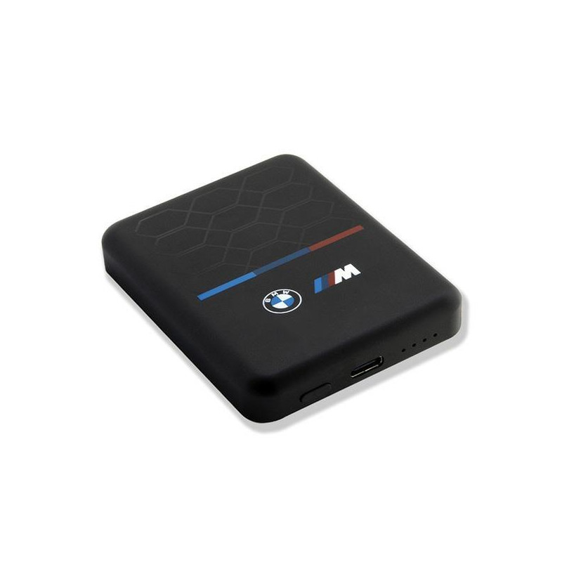 BMW M Collection MagSafe 15W 5000mAh indukcinis maitinimo blokas + laidas - juodas