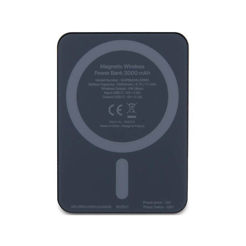 Powerbank Mercedes Stars Pattern MagSafe 5W 3000mAh - juoda