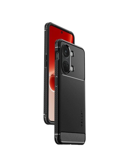 Spigen Rugged Armor dėklas, skirtas OnePlus Nord 3 5G - matinė juoda Spigen Rugged Armor dėklas, skirtas OnePlus Nord 3 5G - matinė juoda