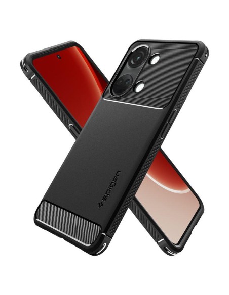 Spigen Rugged Armor dėklas, skirtas OnePlus Nord 3 5G - matinė juoda Spigen Rugged Armor dėklas, skirtas OnePlus Nord 3 5G - matinė juoda