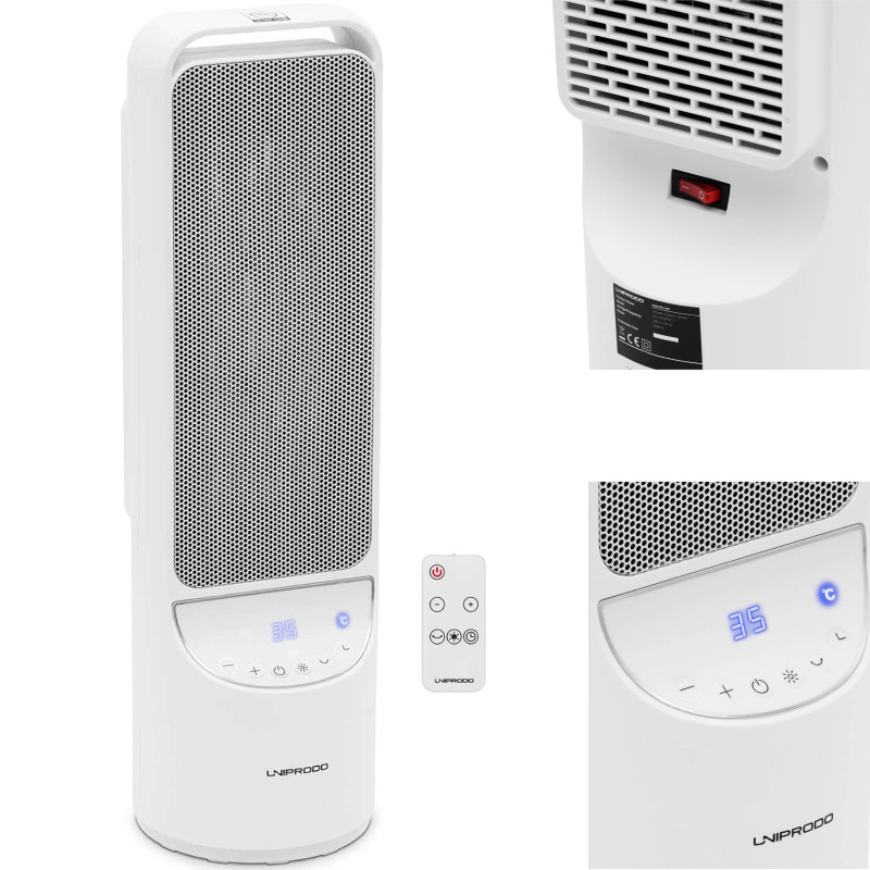 Elektrinis koloninis radiatorius su pulteliu 1200/2000 W