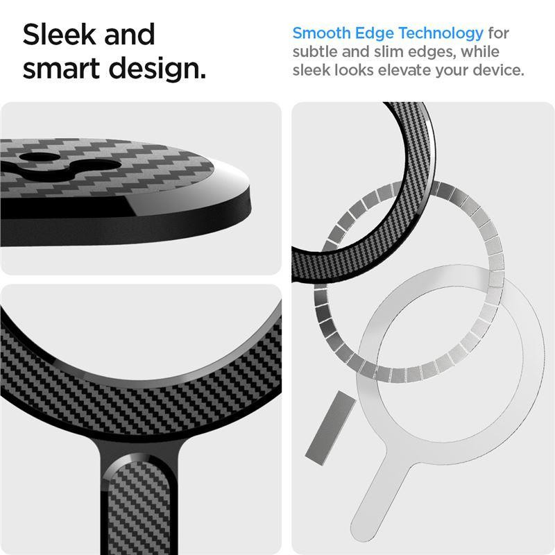 Spigen OneTap Ring Magnetinis dėklas su MagSafe - grafitas