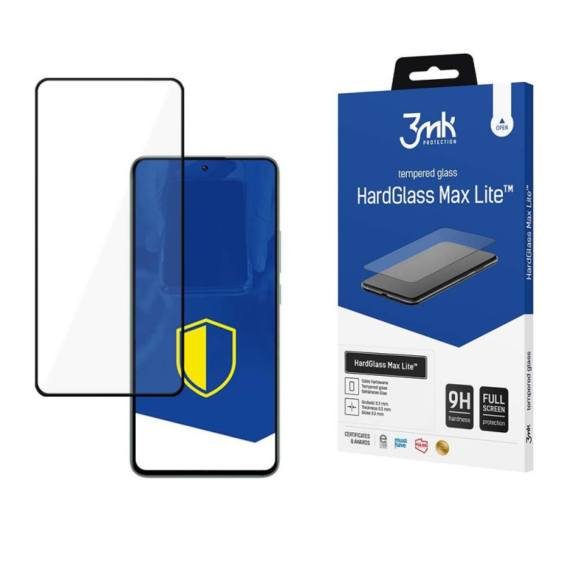 9H 3mk HardGlass Max Lite™ stiklas ant Xiaomi 13T