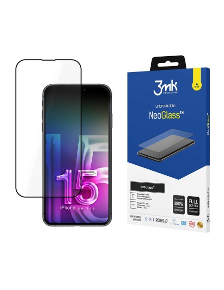 3mk NeoGlass™ kompozitinis stiklas, skirtas iPhone 15 3mk NeoGlass™ kompozitinis stiklas, skirtas iPhone 15