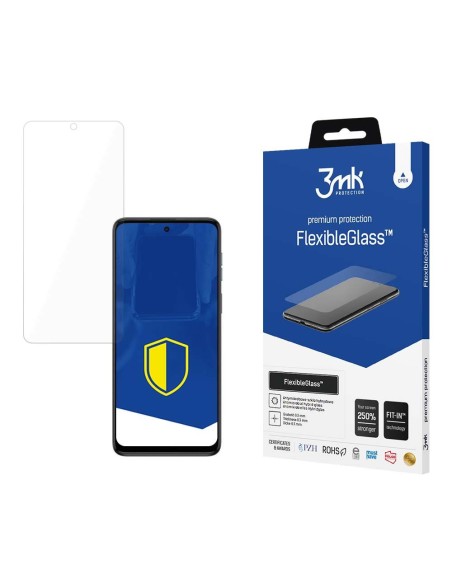 3mk FlexibleGlass™ hibridinis stiklas, skirtas Motorola Moto G54 3mk FlexibleGlass™ hibridinis stiklas, skirtas Motorola Moto G54