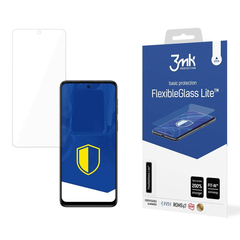 3mk FlexibleGlass Lite™ hibridinis stiklas, skirtas Motorola Moto G54