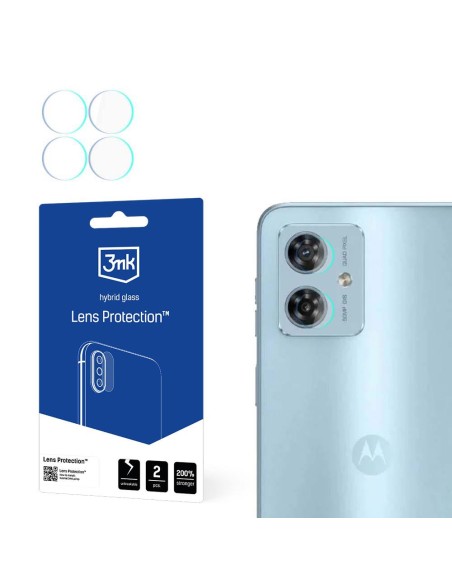 3mk Lens Protection™ hibridinis fotoaparato stiklas, skirtas Motorola Moto G54 3mk Lens Protection™ hibridinis fotoaparato stiklas, skirtas Motorola Moto G54