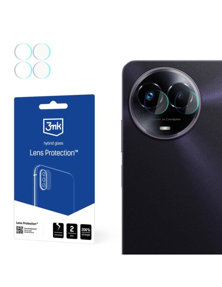3mk Lens Protection™ hibridinis fotoaparato stiklas, skirtas Realme 11 5G 3mk Lens Protection™ hibridinis fotoaparato stiklas, skirtas Realme 11 5G