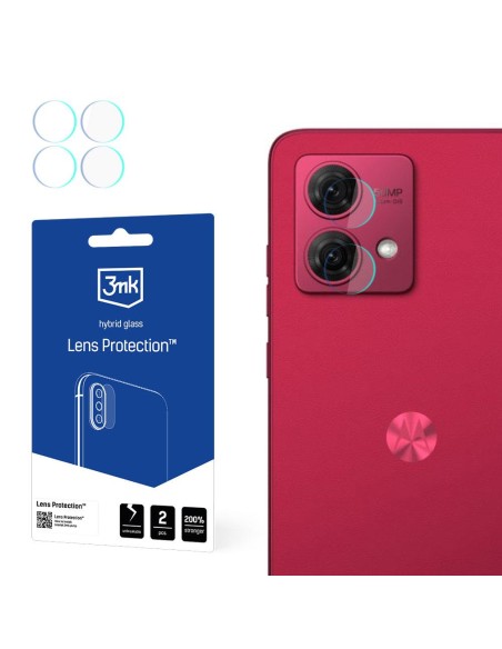 3mk Lens Protection™ hibridinis fotoaparato stiklas, skirtas Motorola Moto G84 5G 3mk Lens Protection™ hibridinis fotoaparato stiklas, skirtas Motorola Moto G84 5G