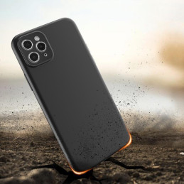 Silikoninis minkštas dėklas, skirtas Honor 90 Lite/ X50i – juodas