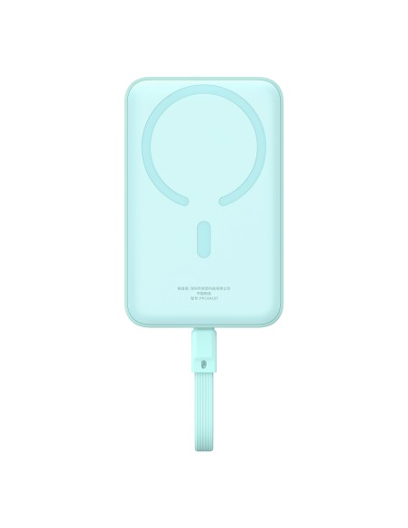Baseus Magnetic Mini MagSafe 10000mAh 30W maitinimo blokas su įmontuotu USB-C laidu – mėlynas + Baseus Simple Series USB... Baseus Magnetic Mini MagSafe 10000mAh 30W maitinimo blokas su įmontuotu USB-C laidu – mėlynas + Baseus Simple Series USB...