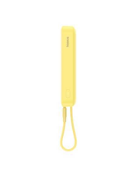 Baseus Magnetic Mini MagSafe 10000mAh 30W maitinimo blokas su įmontuotu USB-C laidu – geltonas + Baseus Simple Series US... Baseus Magnetic Mini MagSafe 10000mAh 30W maitinimo blokas su įmontuotu USB-C laidu – geltonas + Baseus Simple Series US...