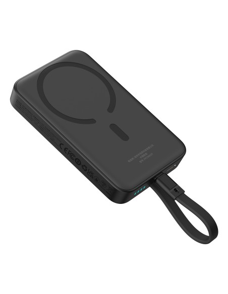 Baseus Magnetic Mini MagSafe 10000mAh 30W maitinimo blokas su įmontuotu USB-C laidu – juodas + Baseus Simple Series USB-... Baseus Magnetic Mini MagSafe 10000mAh 30W maitinimo blokas su įmontuotu USB-C laidu – juodas + Baseus Simple Series USB-...
